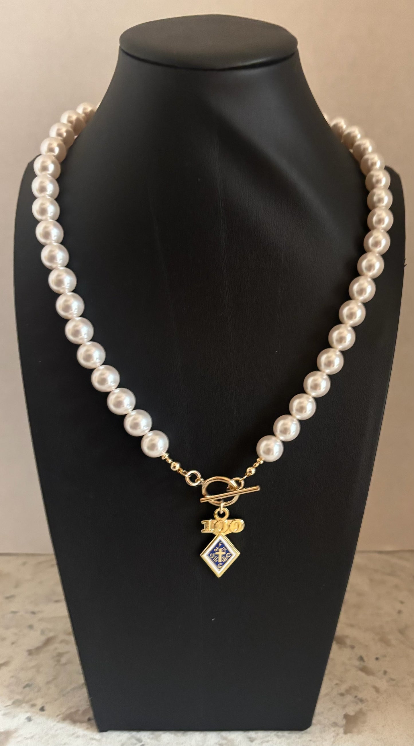 Crystal Pearl Gold Filled Clasp